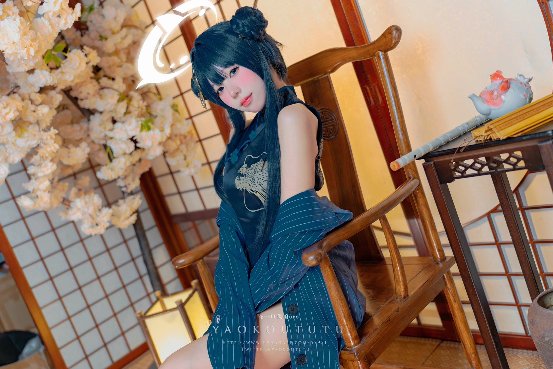 咬一口兔娘(黏黏团子兔) – NO.081 九月订阅 碧蓝档案·妃咲&胭脂 2