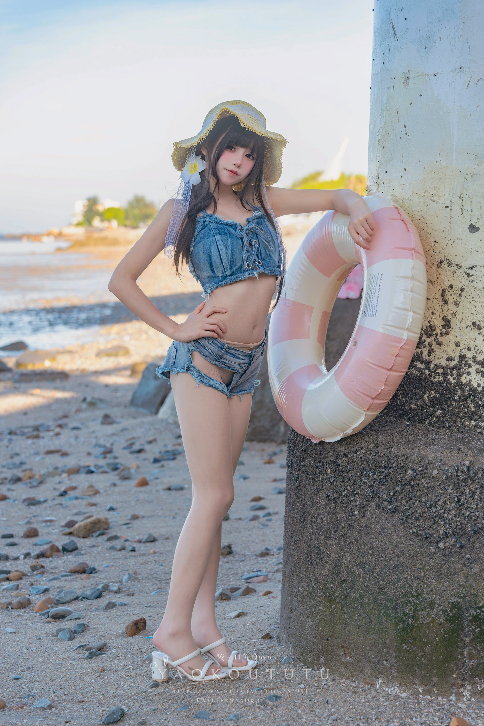 咬一口兔娘(黏黏团子兔) – NO.085『海の夏日』Shotgun 2